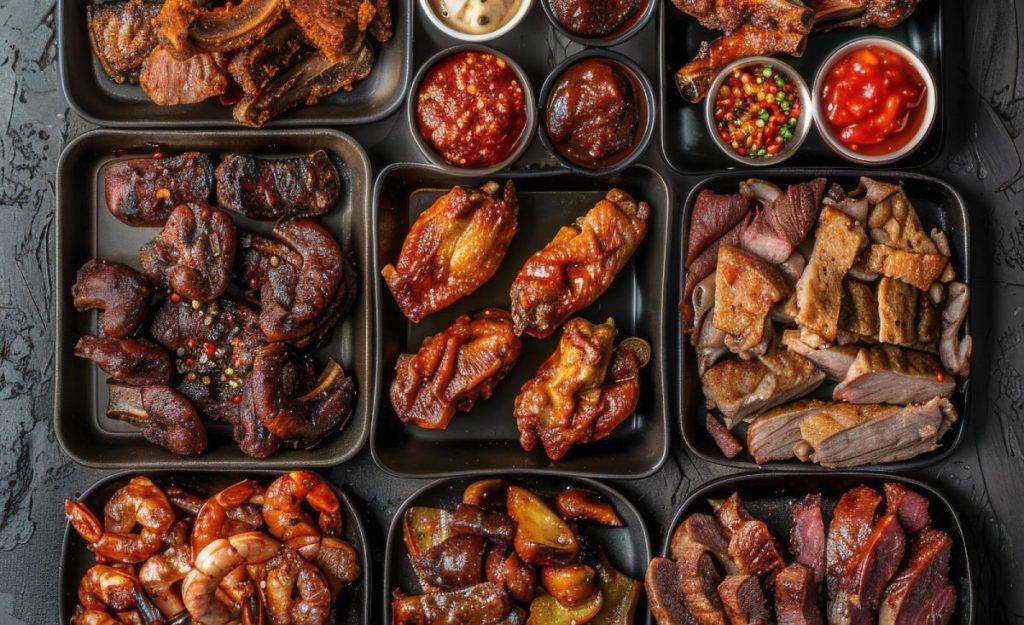 Add Items to Curate Creative BBQ Catering Menus